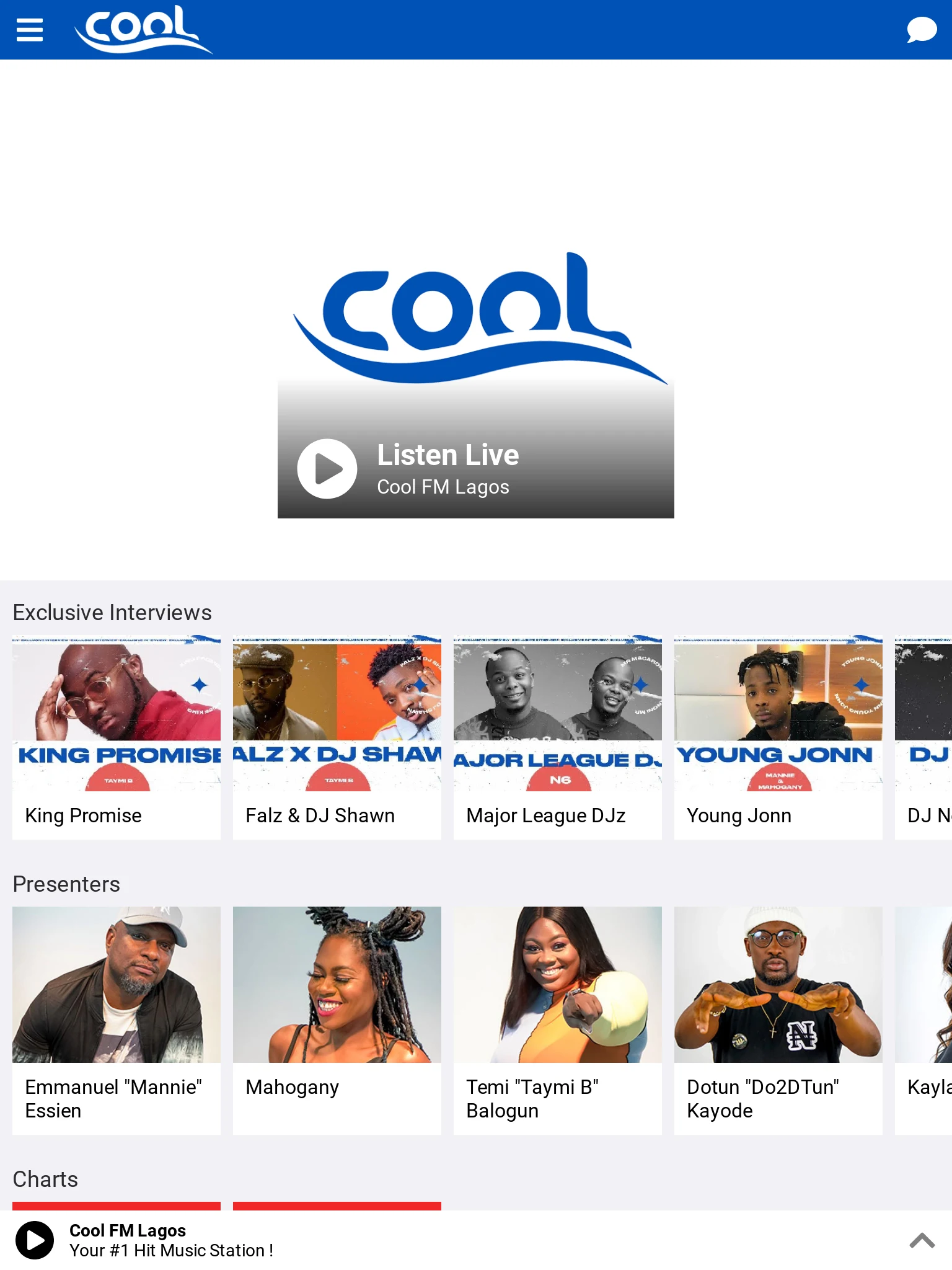 Cool FM Nigeria screenshot