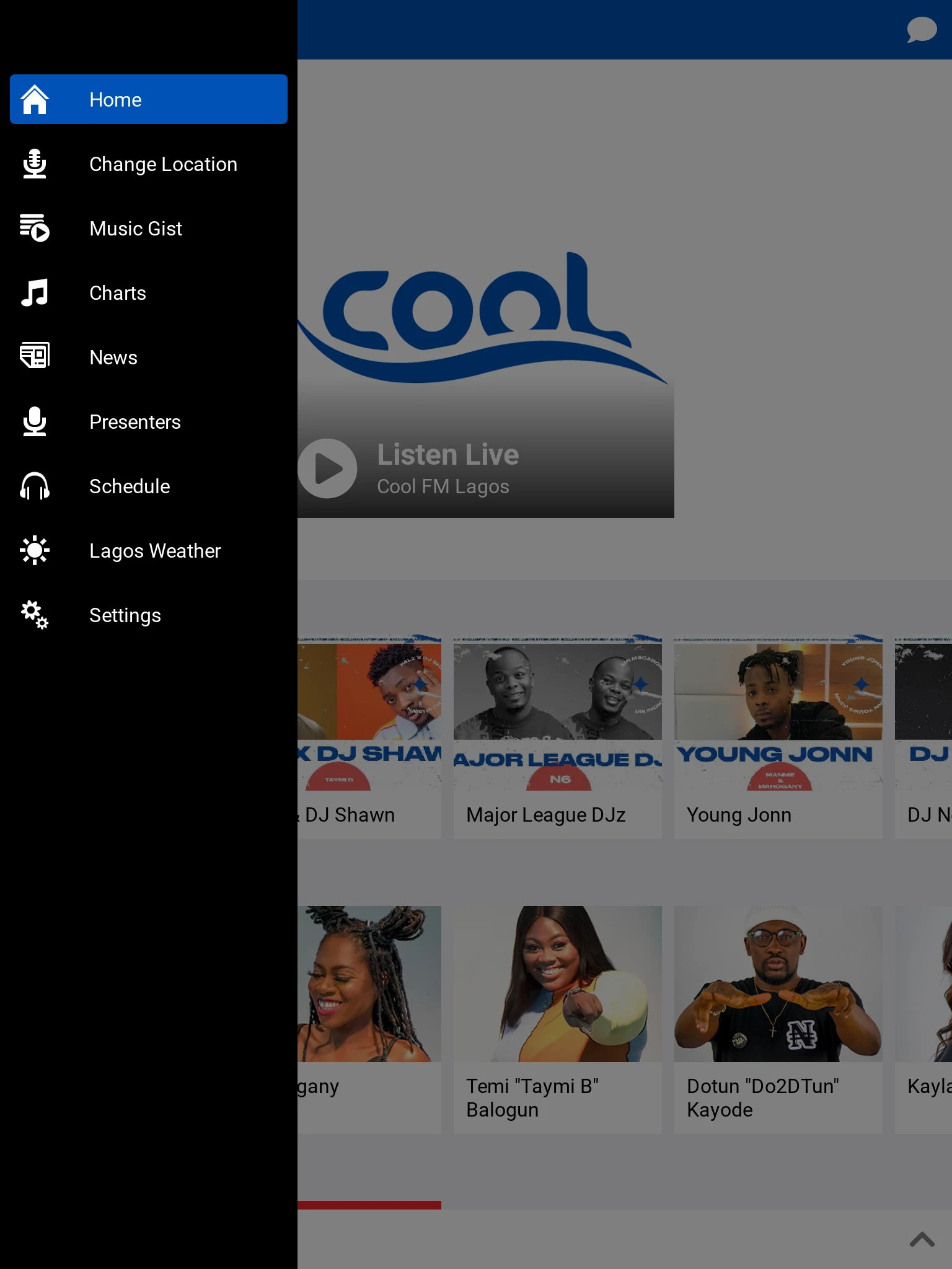 Cool FM Nigeria screenshot